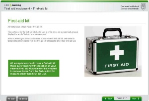 CIEH Introduction to First Aid online course